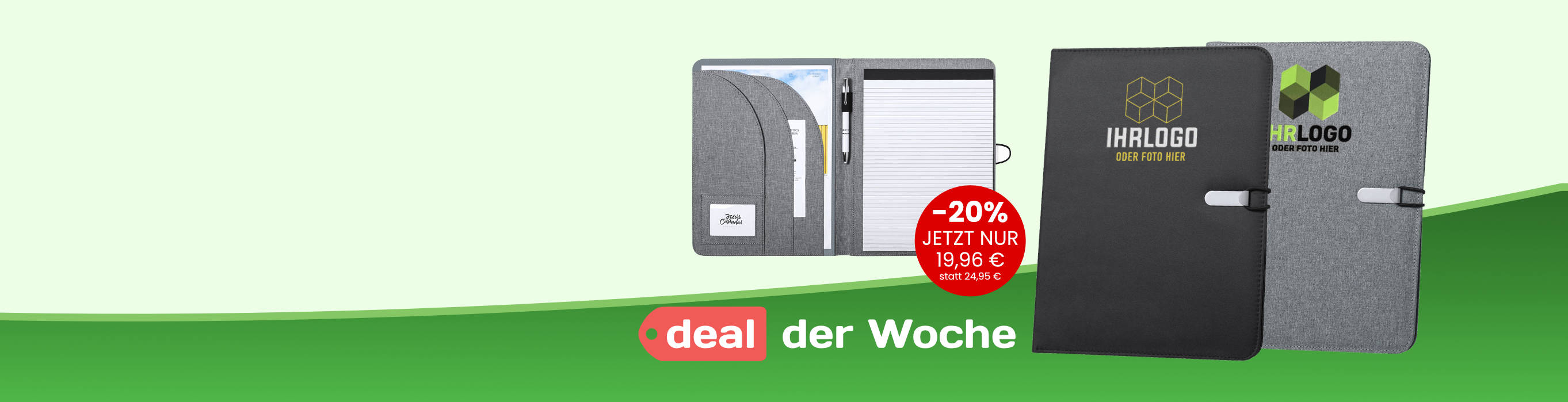 Deal der Woche - Dokumentenmappe DIN A4 zum bedrucken