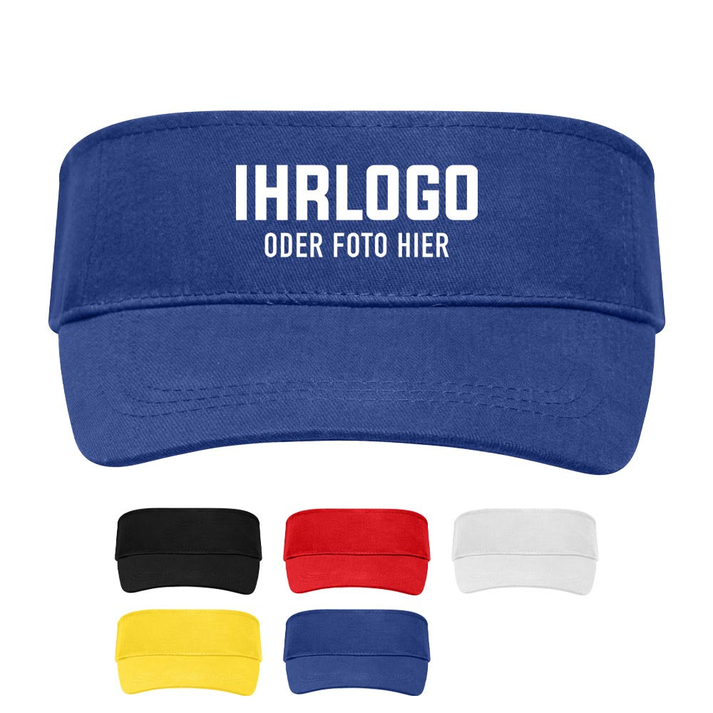 Klassischer Sunvisor in der Farbe Royal Blau