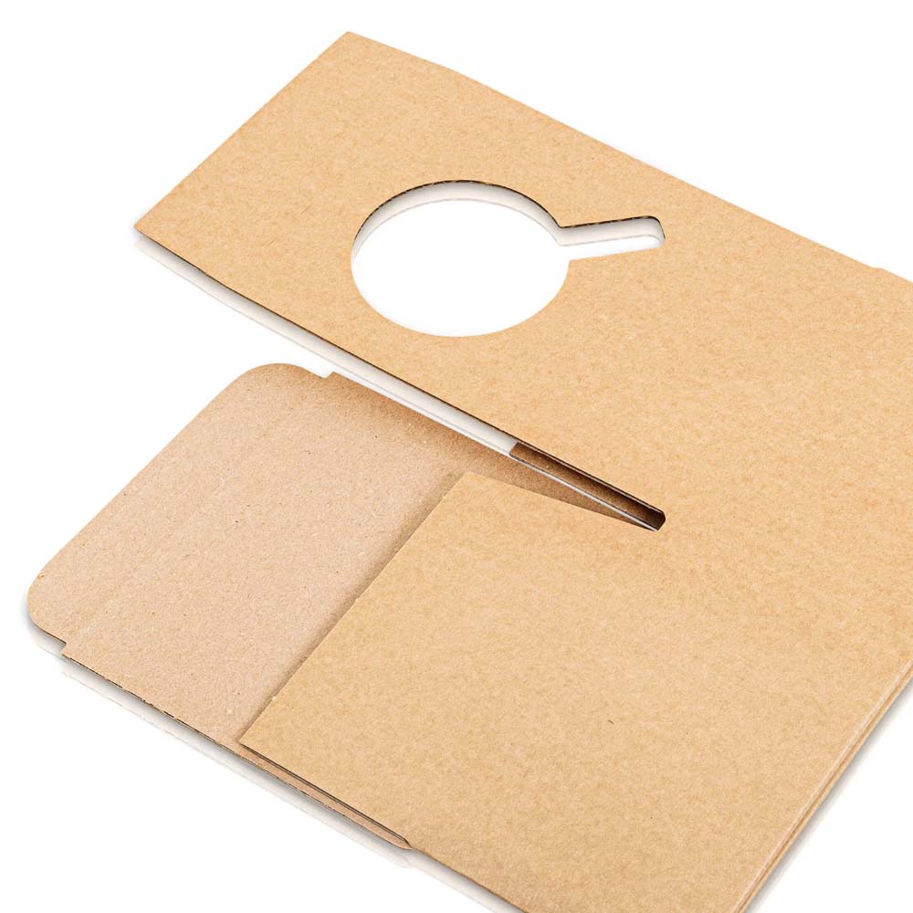Versandfähige Verpackung aus Wellpappe für 1 Tasse