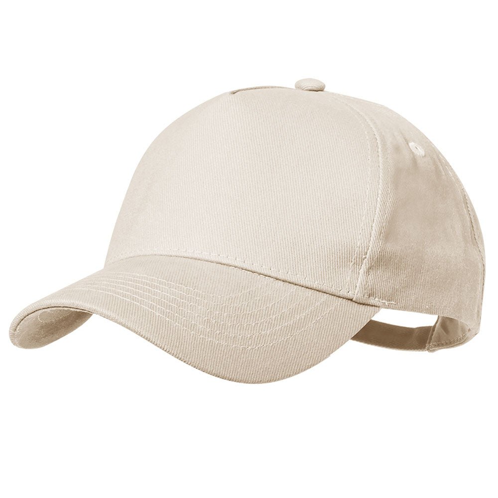 5 Panel Basecap aus Bio - Baumwolle in vielen Farben - Drucksaal