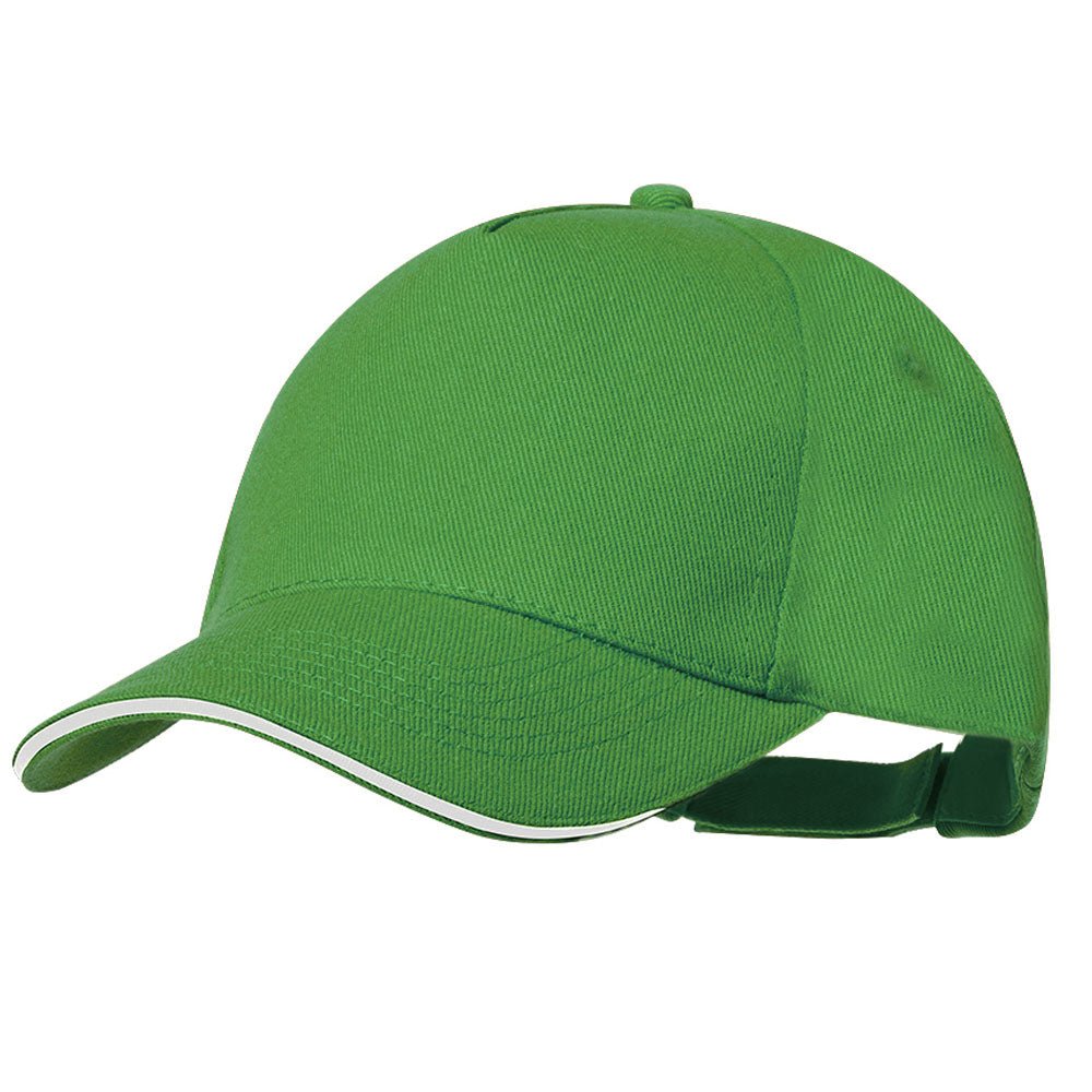 5 - Panel - Basecap aus RPET - Polyestermaterial - Drucksaal