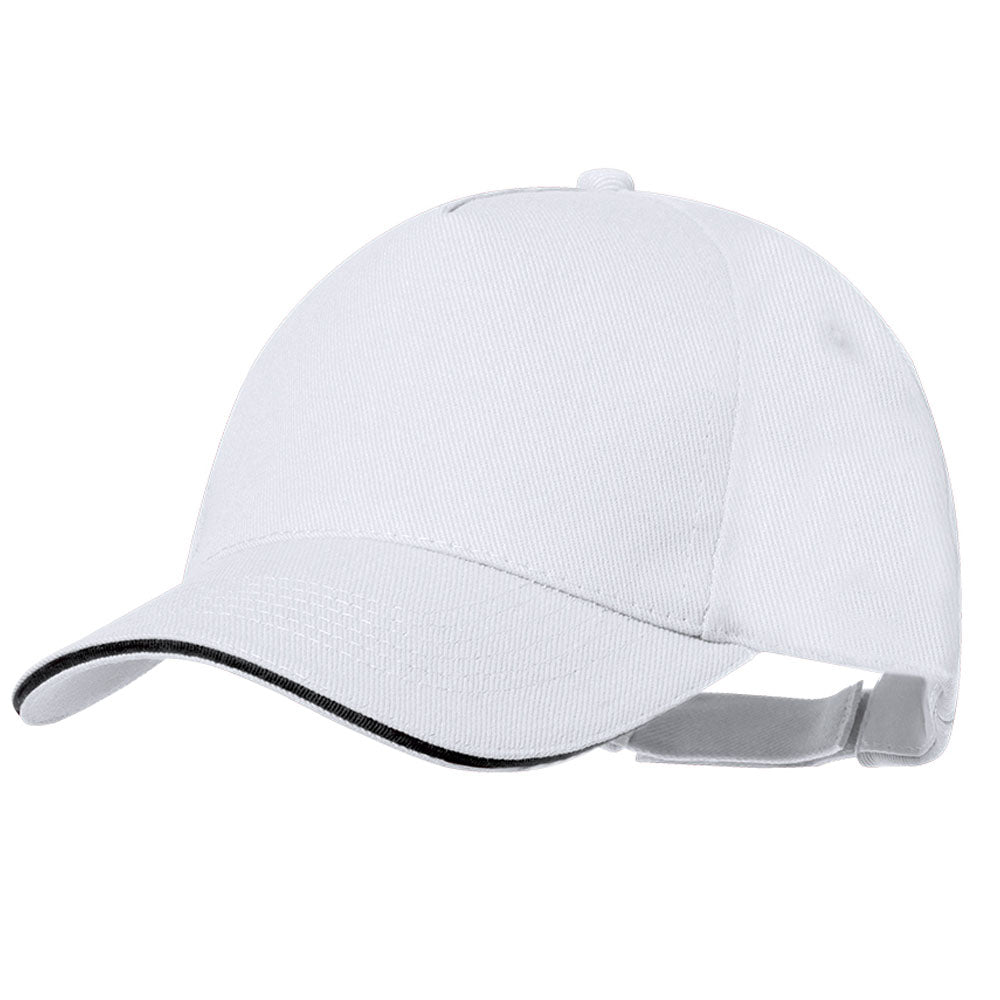 5 - Panel - Basecap aus RPET - Polyestermaterial - Drucksaal