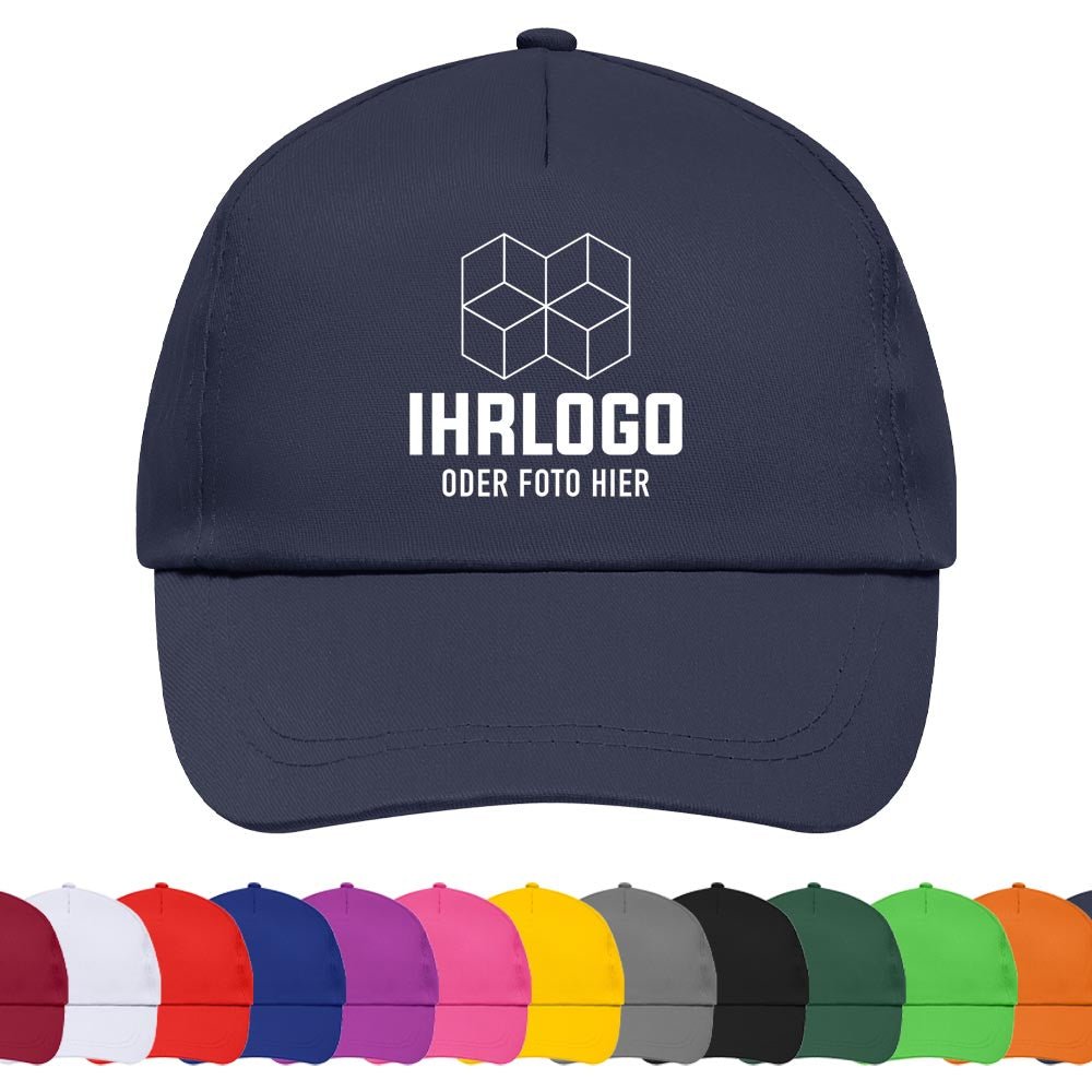 5 Panel Promo Cap Lightly Laminated in vielen Farben - Drucksaal