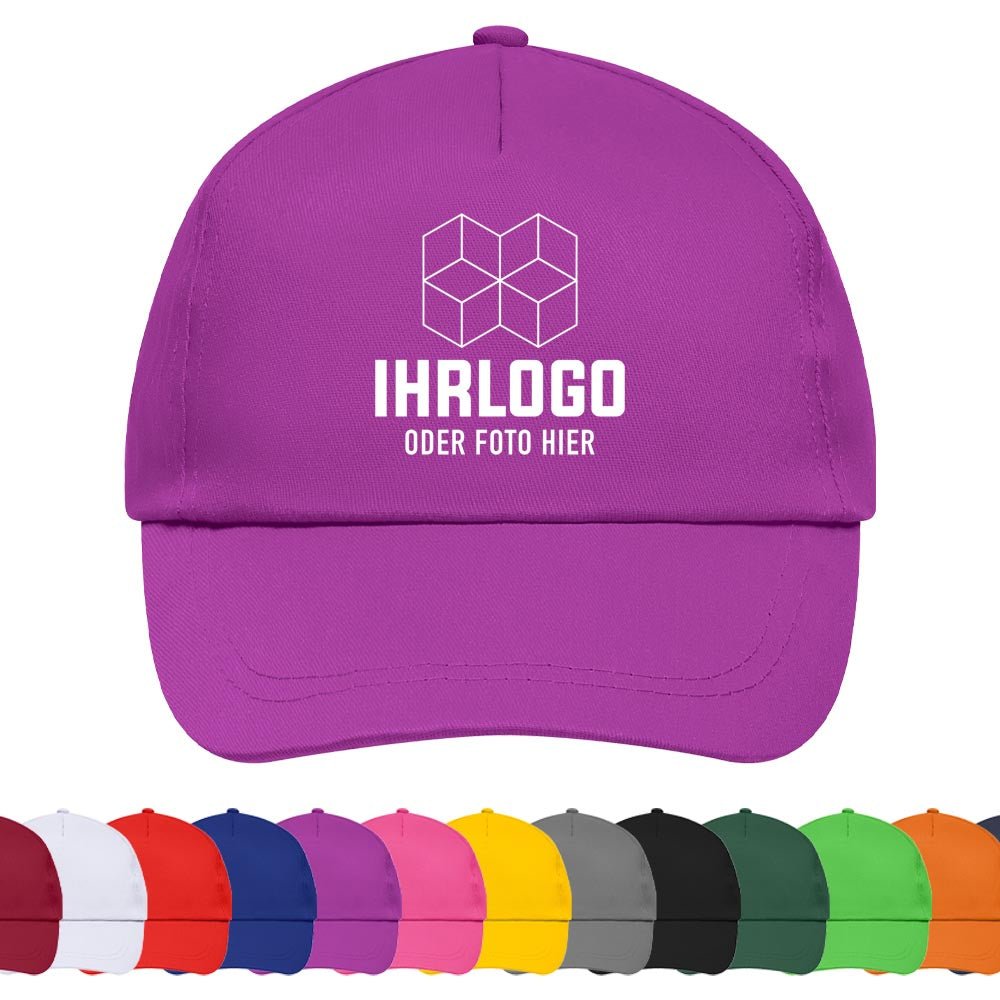 5 Panel Promo Cap Lightly Laminated in vielen Farben - Drucksaal