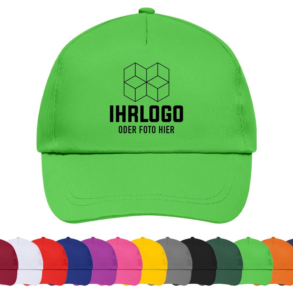 5 Panel Promo Cap Lightly Laminated in vielen Farben - Drucksaal