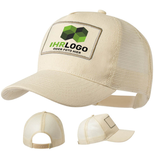 5 - Panel - Trucker - Cap aus strapazierfähigem RPET - Polyester - Drucksaal