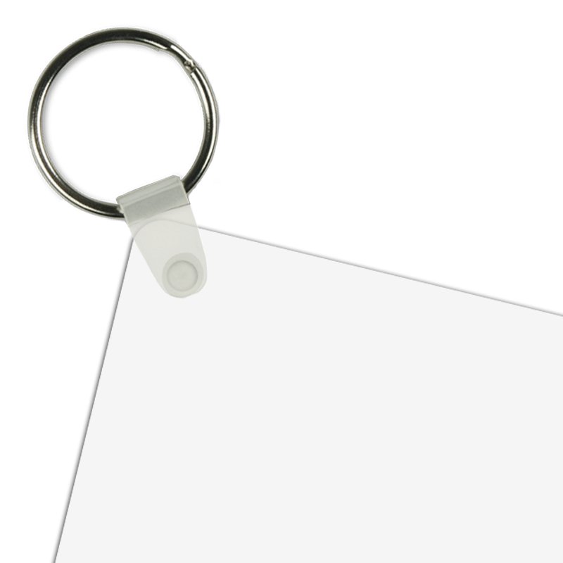 Aluminium Schlüsselanhänger 40 x 57 mm - Drucksaal