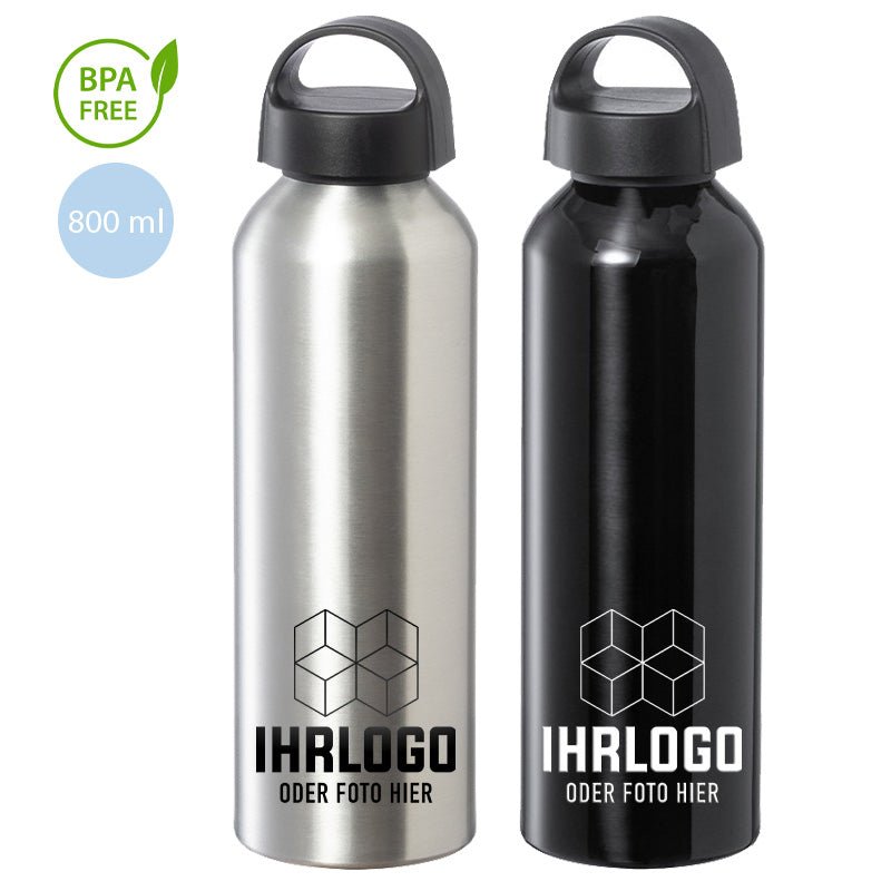 Aluminium Trinkflasche Karthy 800 ml - Drucksaal