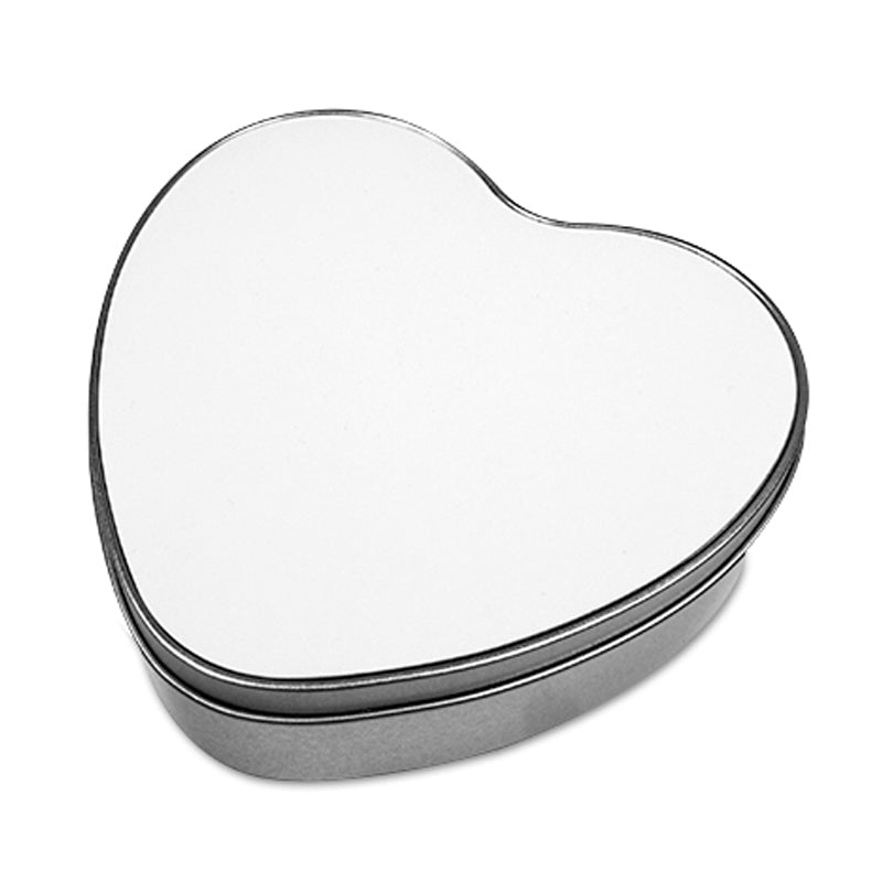 Aufbewahrungsdose aus Blech Herz - Drucksaal