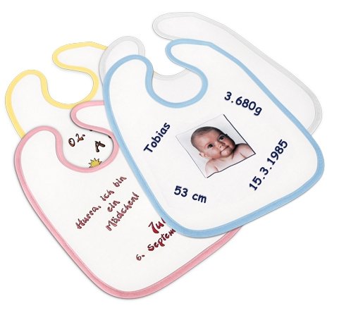 Babylätzchen - Drucksaal