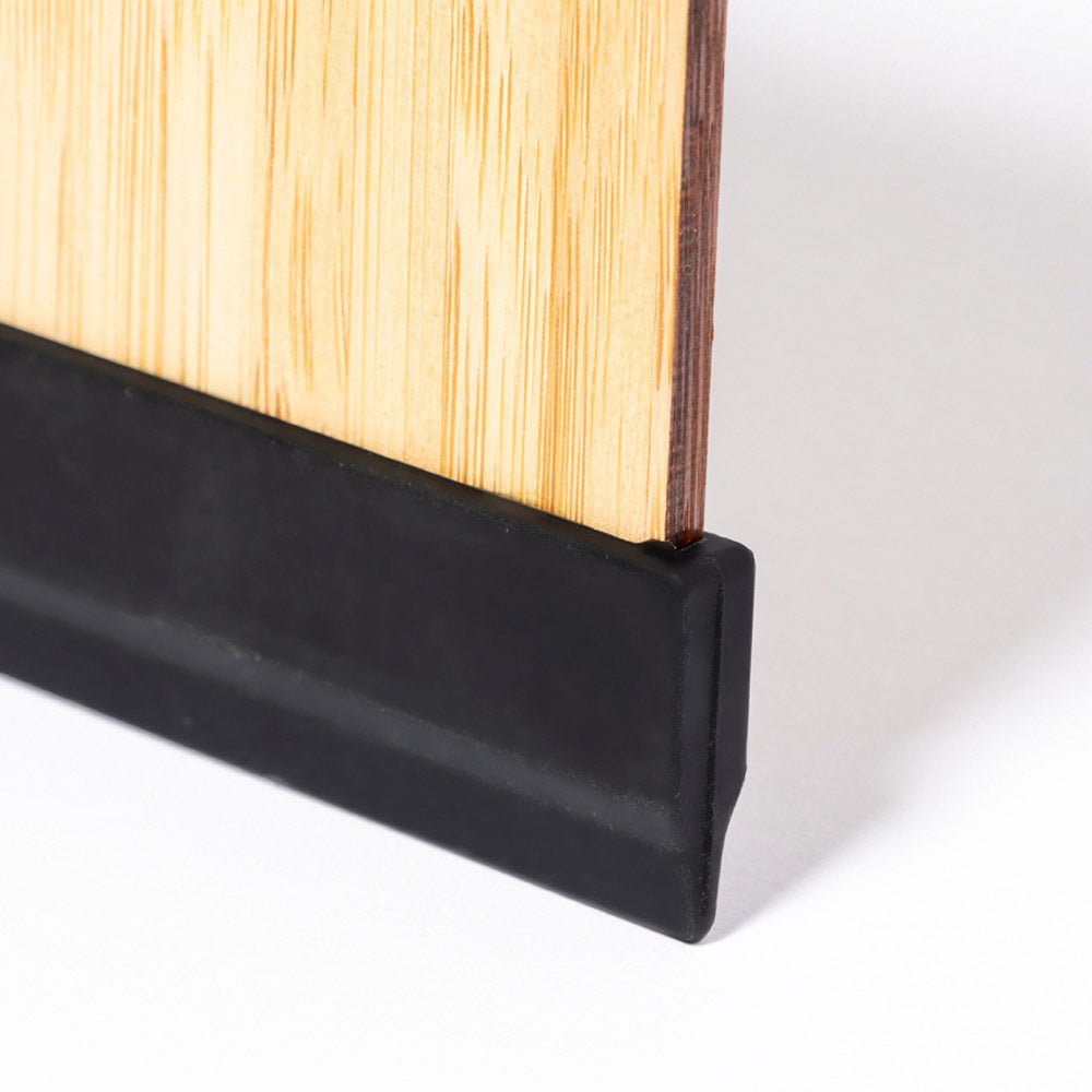 Bambus Eiskratzer mit gezackten Zähnen für Lasergravur - Drucksaal