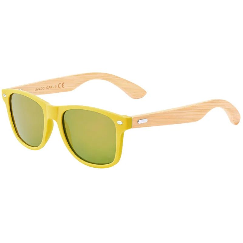 Bambus - Sonnenbrille UV400 - Schutz in vielen Farben - Drucksaal
