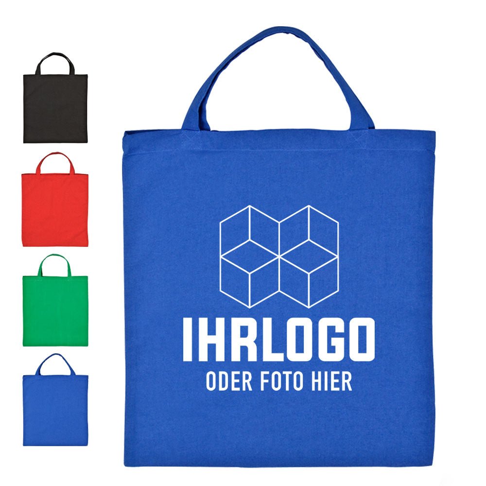 Baumwolltasche CLASSIC mit zwei kurzen Henkeln 100% Baumwolle - Drucksaal