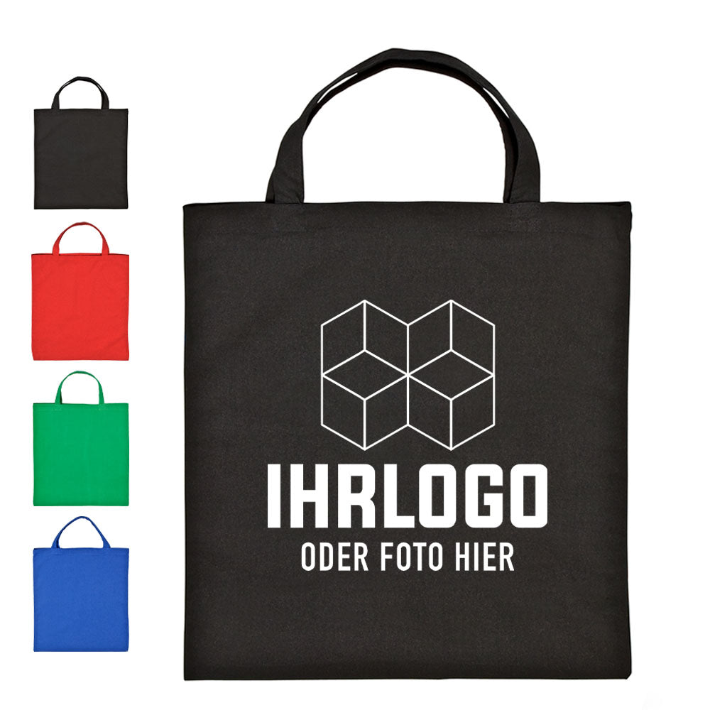 Baumwolltasche CLASSIC mit zwei kurzen Henkeln 100% Baumwolle - Drucksaal