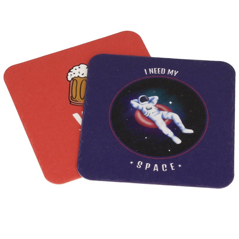 Bierdeckel Karton - Untersetzer 9.6 x 9.6 cm - Drucksaal