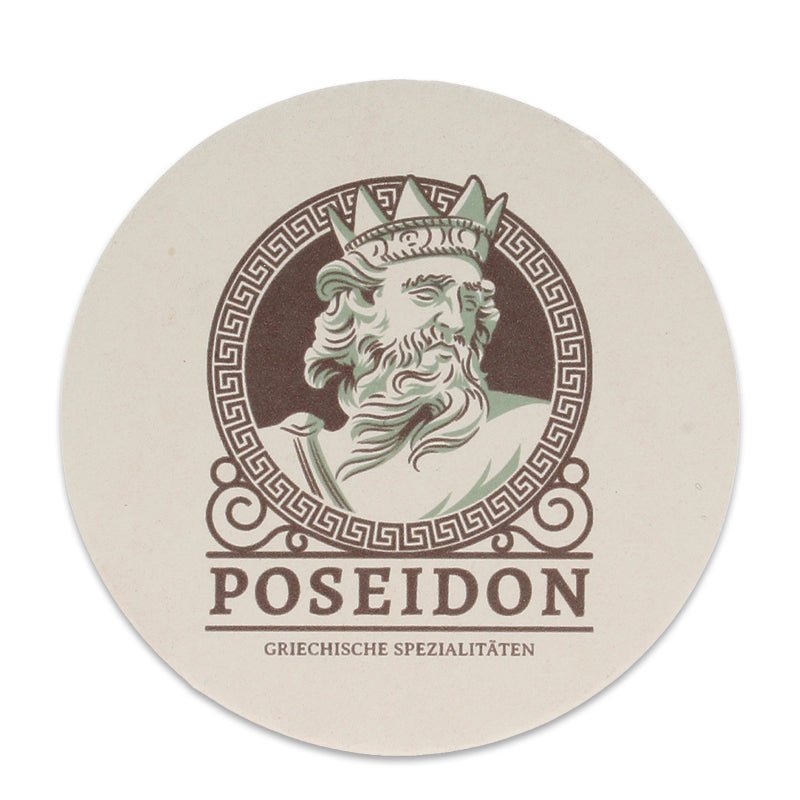 Bierdeckel Karton - Untersetzer ø 9.6 cm - Drucksaal