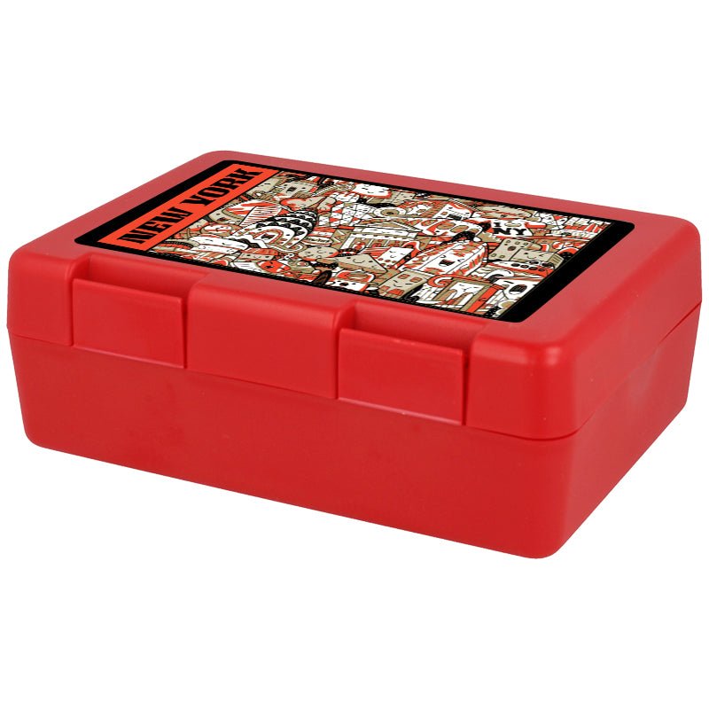 Brotzeitdose, Lunchbox versch. Farben - Drucksaal