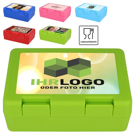 Brotzeitdose, Lunchbox versch. Farben - Drucksaal