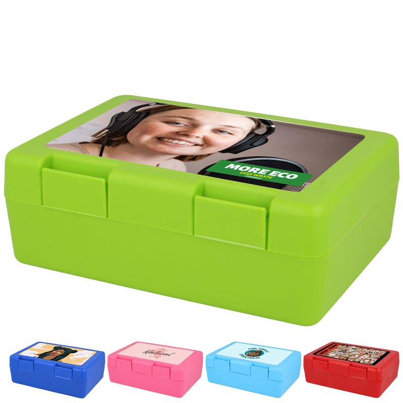 Brotzeitdose, Lunchbox versch. Farben - Drucksaal