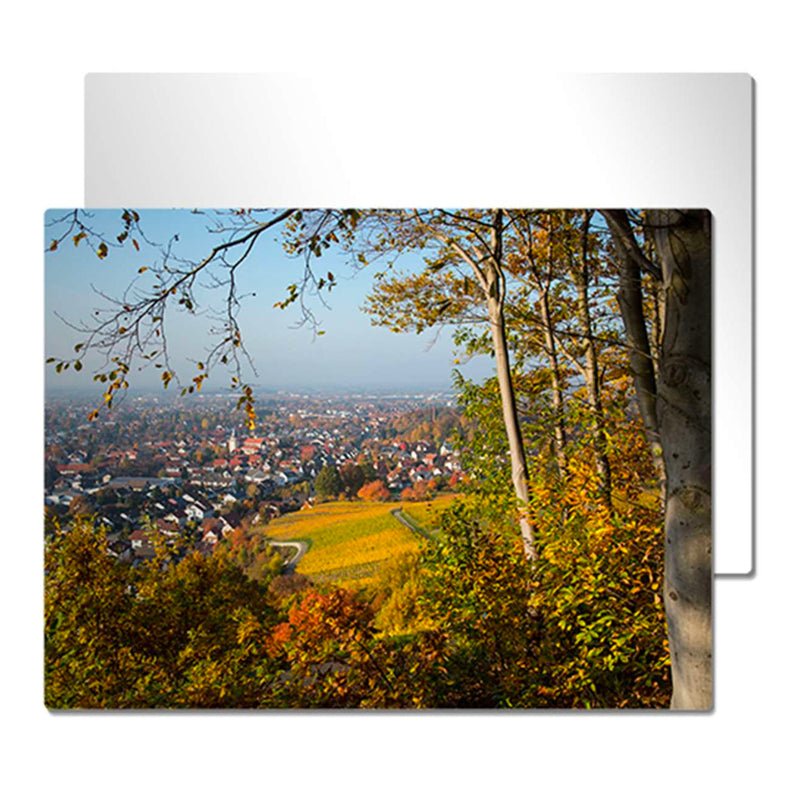 ChromaLuxe® Alu - Fototafel weiß glänzend, 150 x 200 mm - Drucksaal