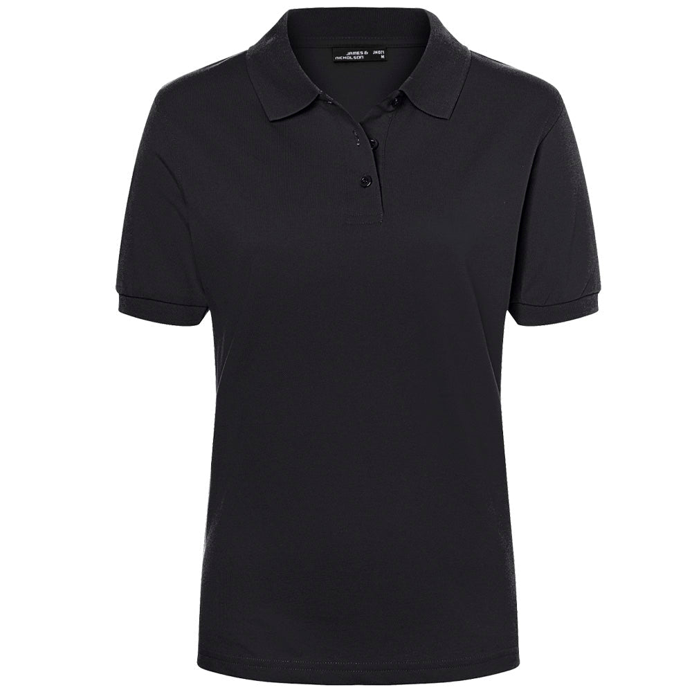 Classic Damen Poloshirt Markenqualität und Brustlogo/ Druck - Drucksaal