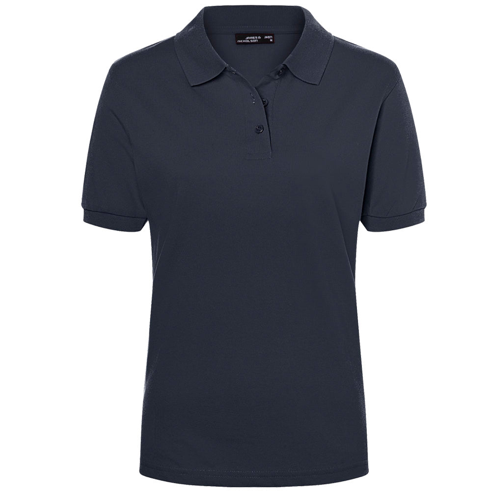Classic Damen Poloshirt Markenqualität und Brustlogo/ Druck - Drucksaal