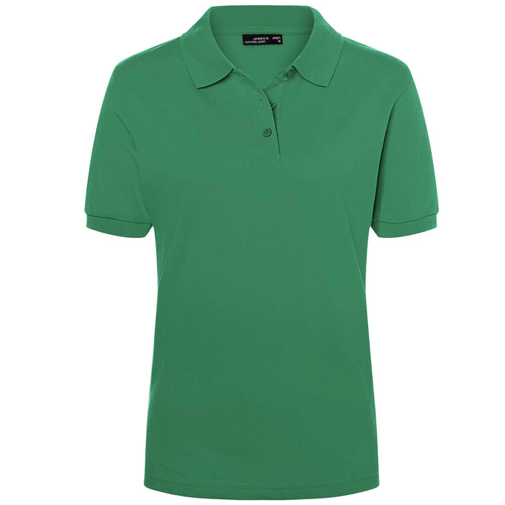 Classic Damen Poloshirt Markenqualität und Brustlogo/ Druck - Drucksaal