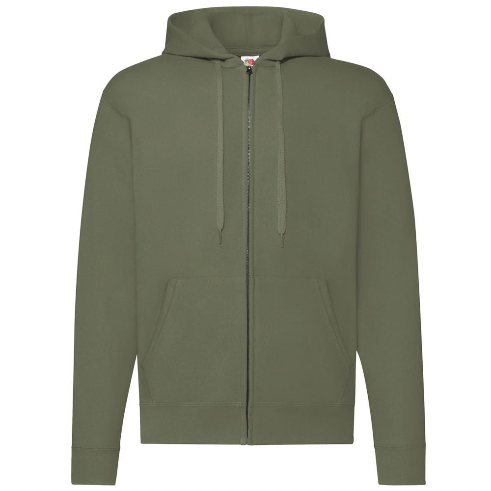 Classic Kapuzen Sweatjacke mit Reißverschluss 260 gr. - Drucksaal