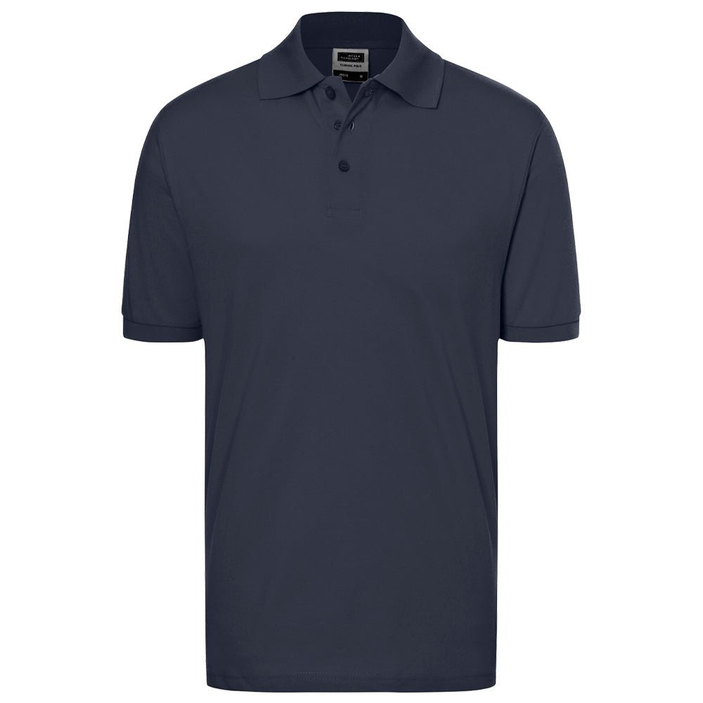 Classic Poloshirt in Markenqualität und Brustlogo/ Druck - Drucksaal
