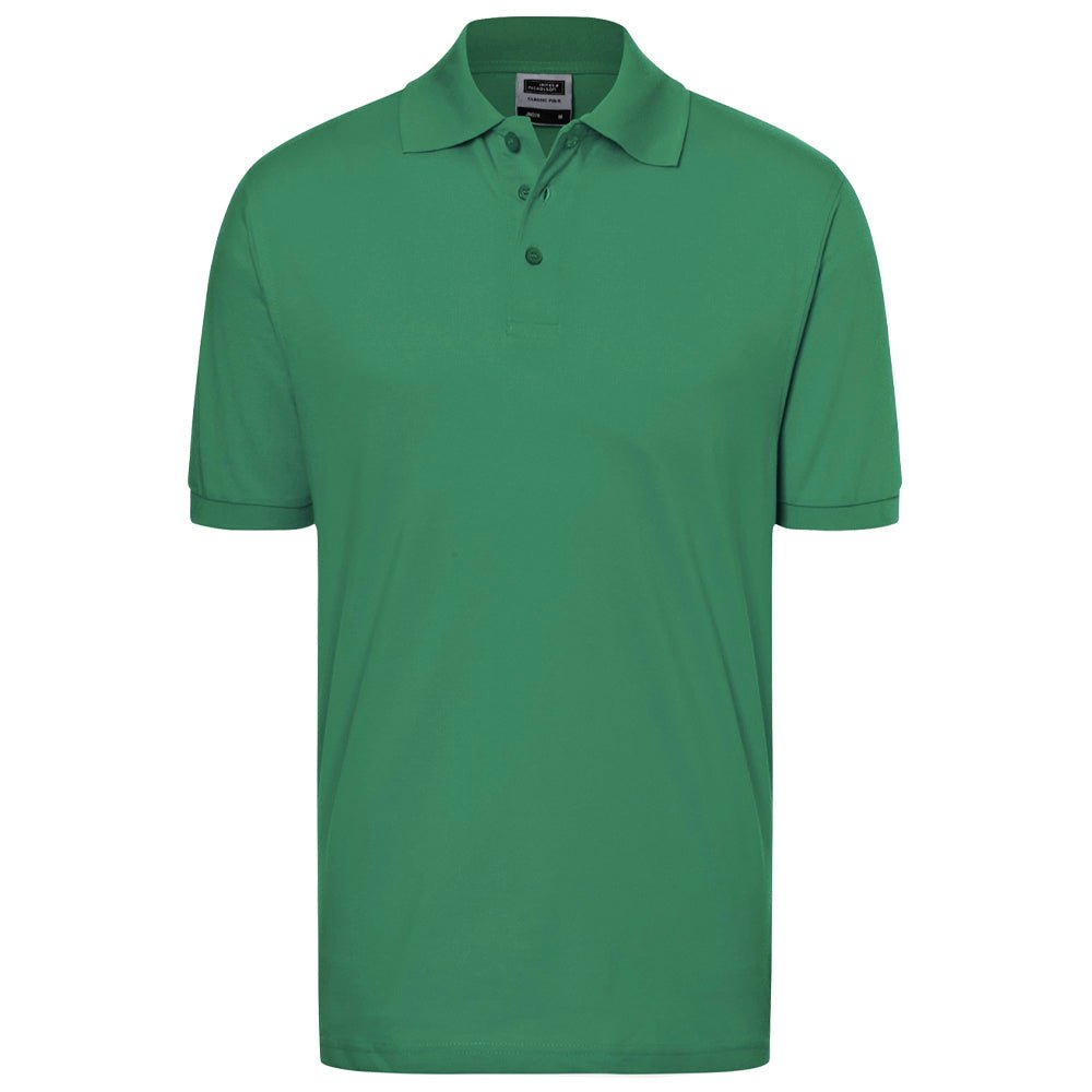 Classic Poloshirt in Markenqualität und Brustlogo/ Druck - Drucksaal