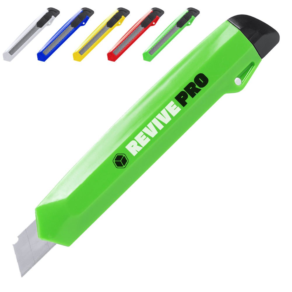 Cutter - Messer/ Teppichmesser in verschiedenen Farben. - Drucksaal