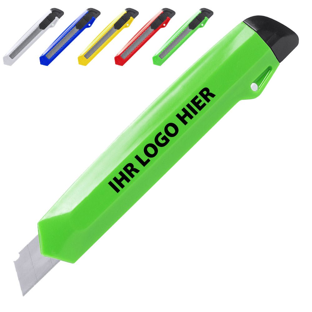 Cutter - Messer/ Teppichmesser in verschiedenen Farben. - Drucksaal