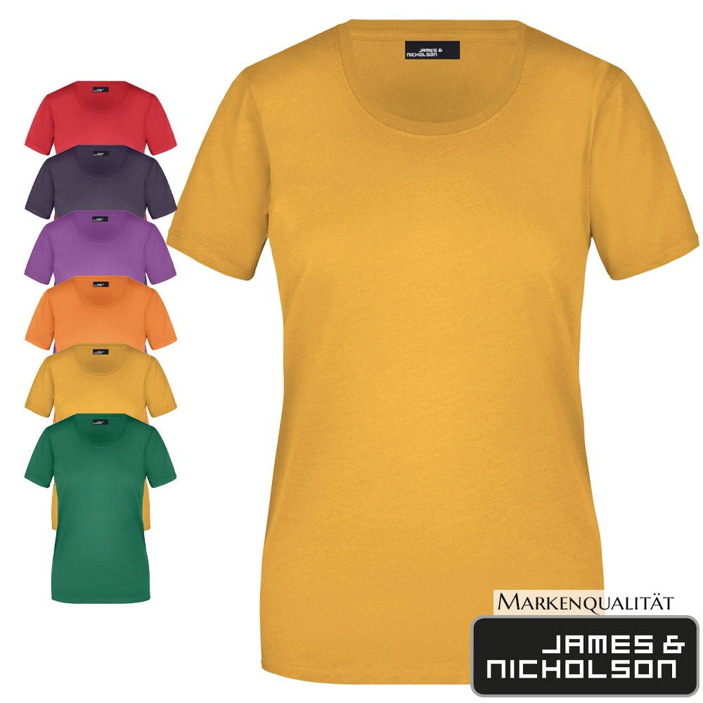 Damen Komfort T - Shirt Colorful - Bunte Farben - Drucksaal
