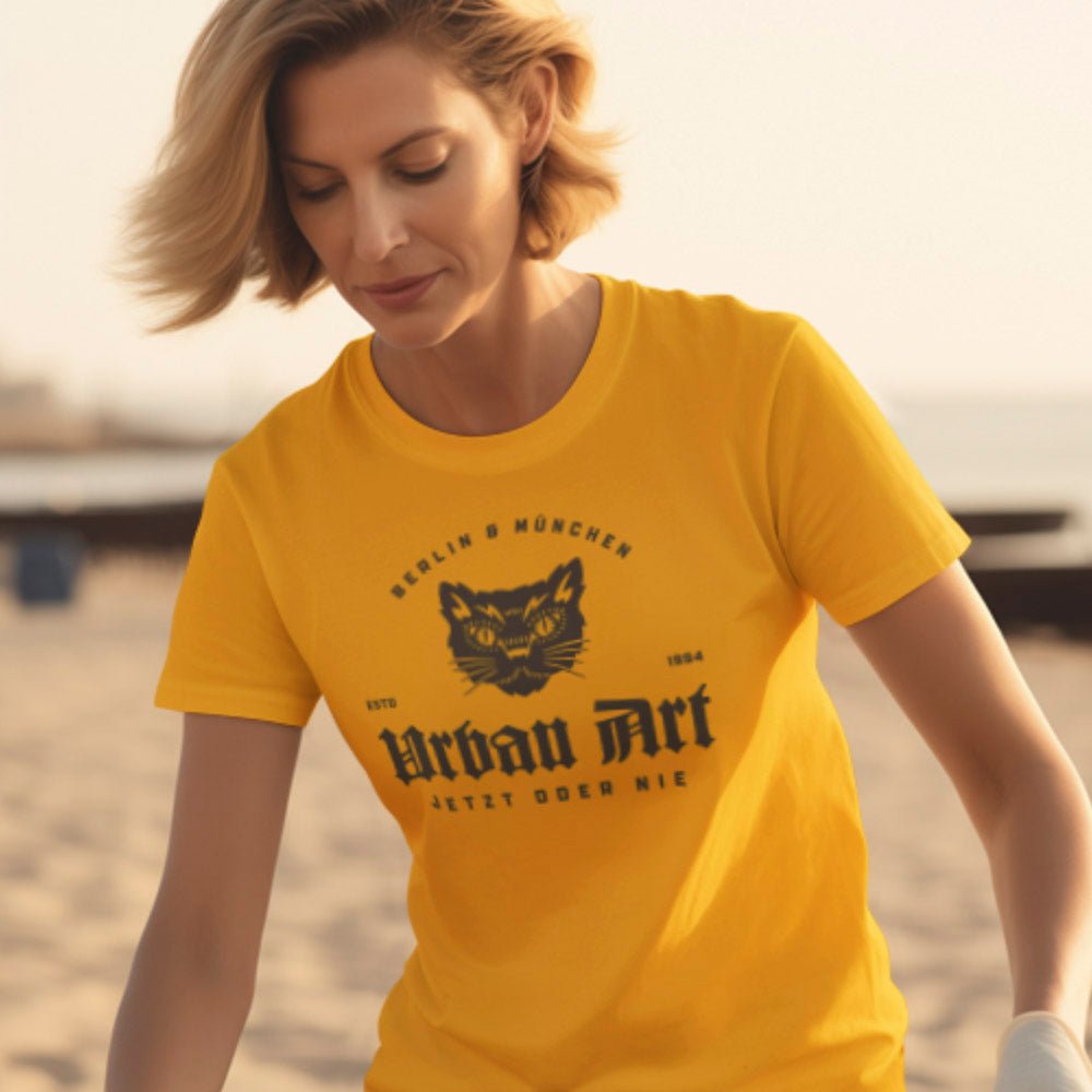 Damen Komfort T - Shirt Colorful - Bunte Farben - Drucksaal