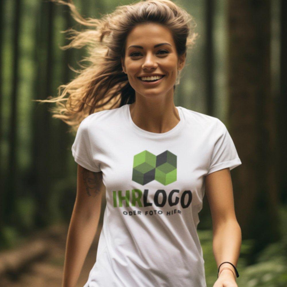 Damen Komfort T - Shirt Essential Colours - Drucksaal