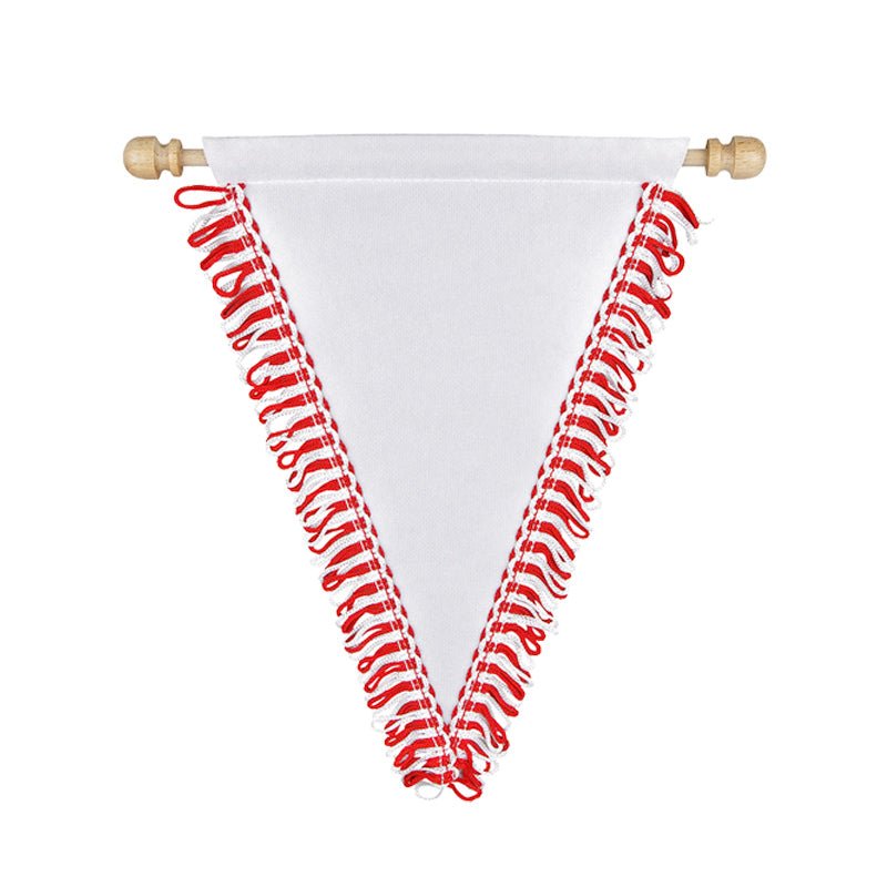 Dreieck Wimpel mittel 23 x 29 cm - Drucksaal