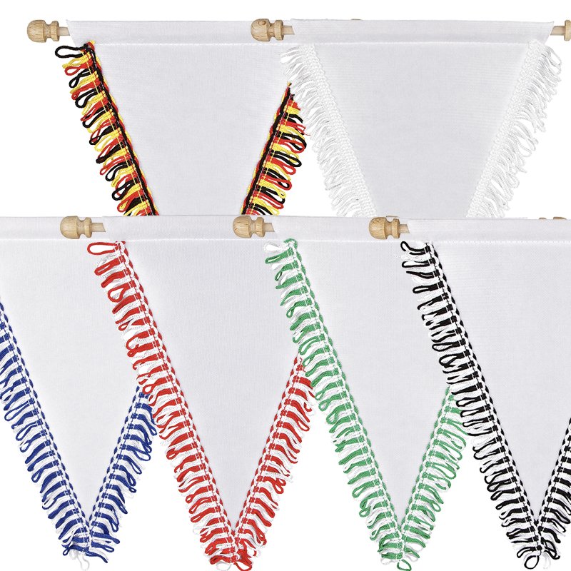 Dreieck Wimpel mittel 23 x 29 cm - Drucksaal