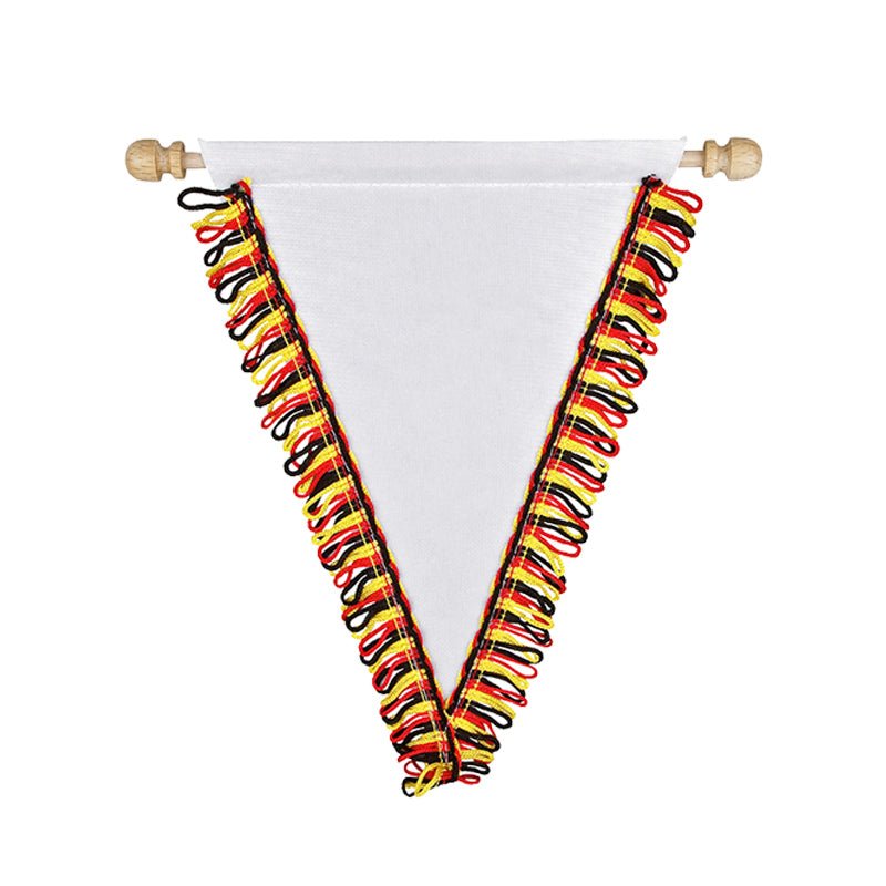 Dreieck Wimpel mittel 23 x 29 cm - Drucksaal