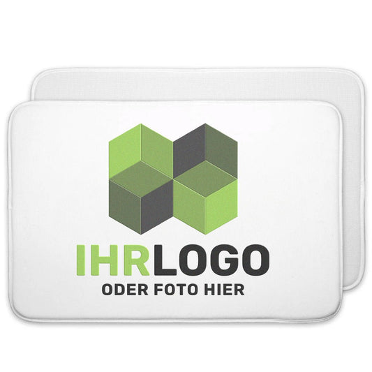 Duschvorleger mit Anti - Rutsch - Gumminoppen auf der Rückseite - Drucksaal