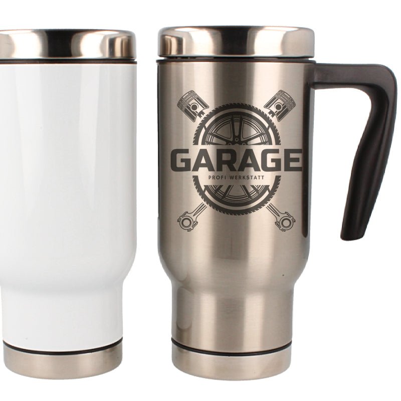 Edelstahl Thermobecher Dunfor 470 ml - Drucksaal