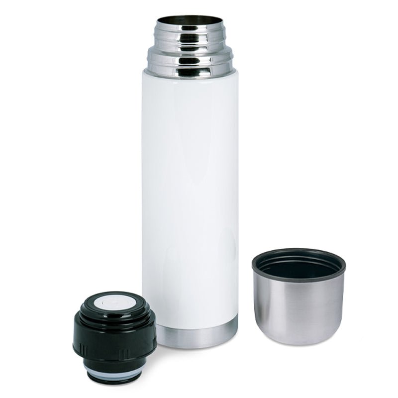 Edelstahl - Thermoflasche 750 ml - Drucksaal