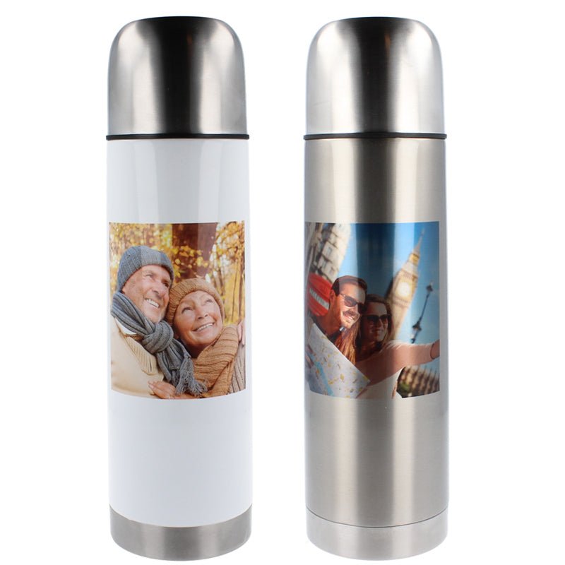 Edelstahl - Thermoflasche 750 ml - Drucksaal