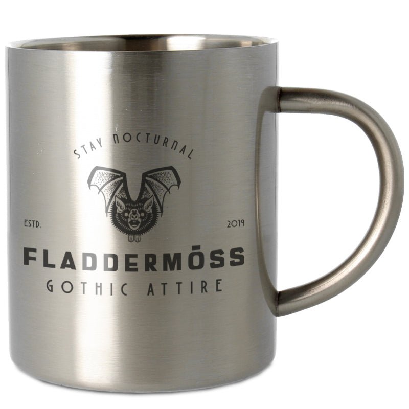 Edelstahltasse groß bedrucken mit Foto oder Logo
