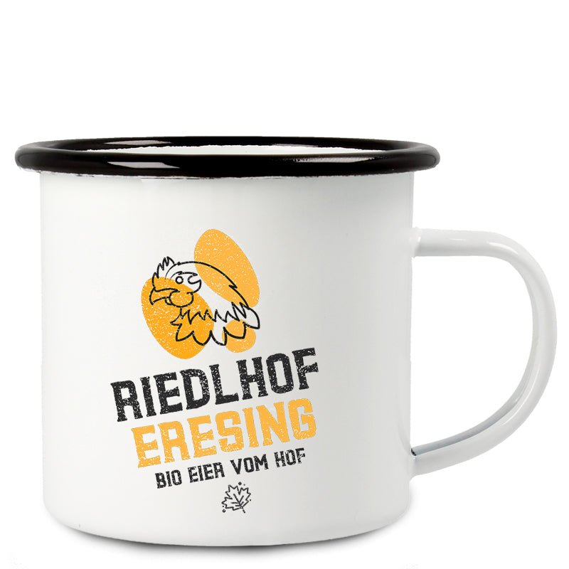 Emaillebecher in versch. Farben - Drucksaal