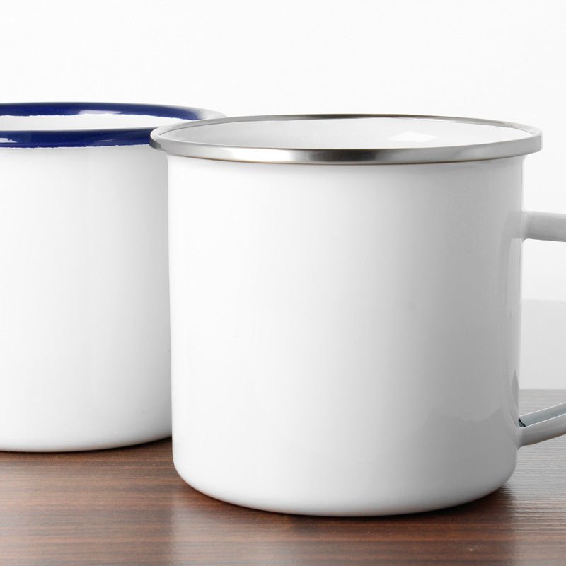 Emaillebecher in versch. Farben - Drucksaal