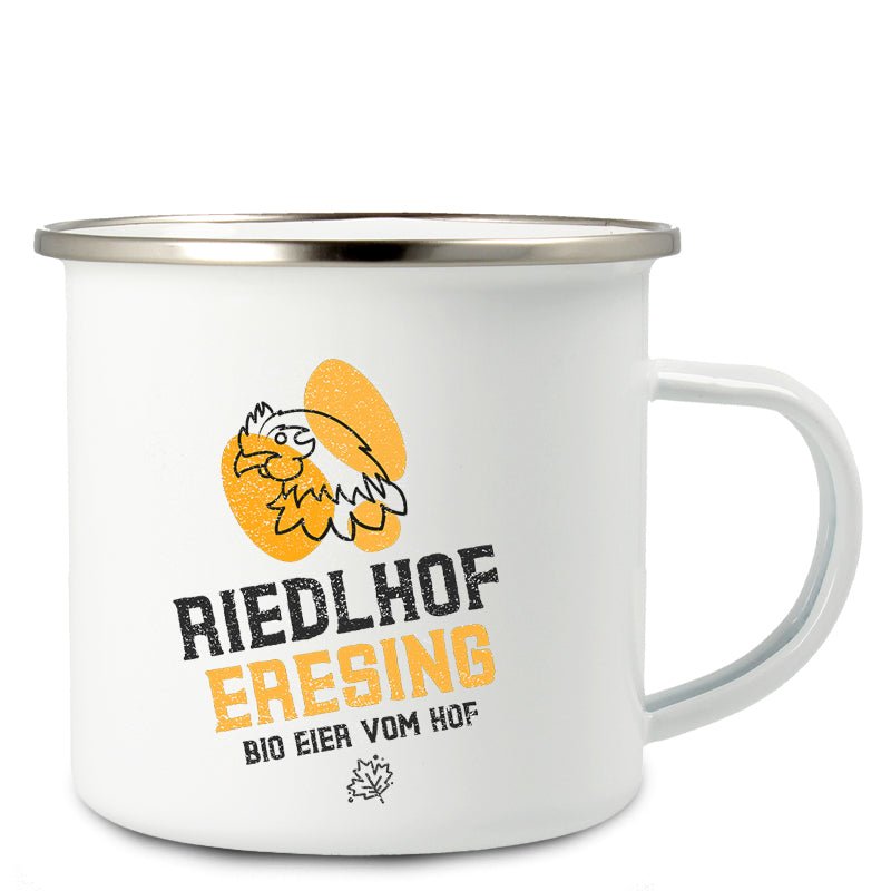 Emaillebecher in versch. Farben - Drucksaal