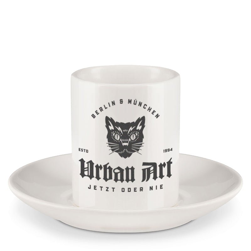 Espressotasse Bergamo mit Untersetzer - Drucksaal