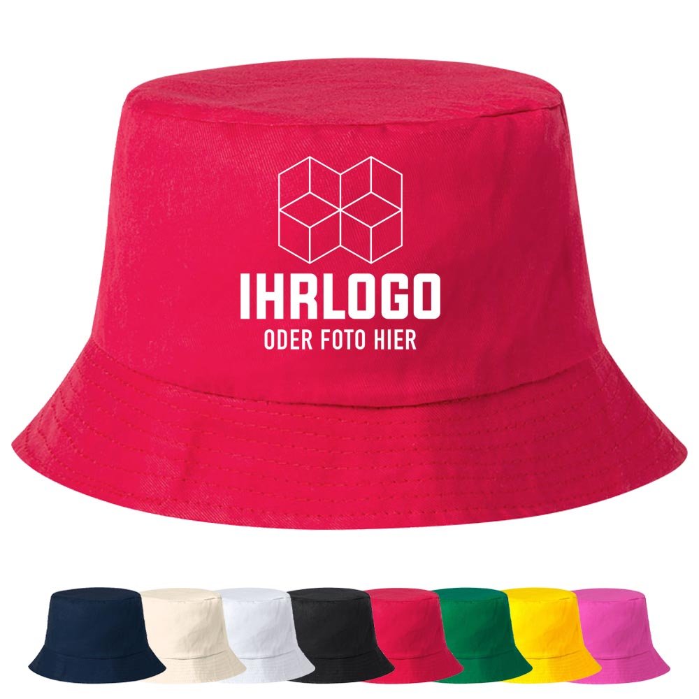 Fischerhut/ Anglerhut aus 100% Baumwolle - Drucksaal