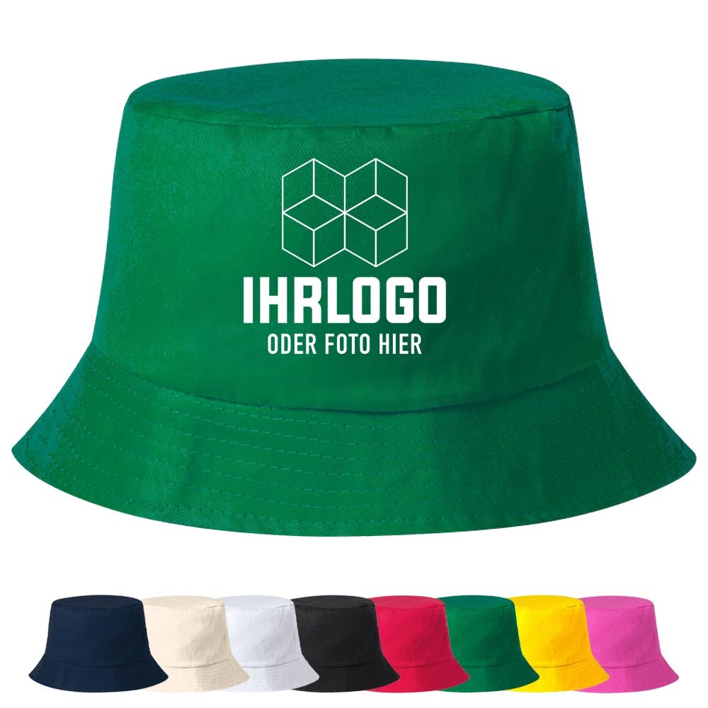 Fischerhut/ Anglerhut aus 100% Baumwolle - Drucksaal