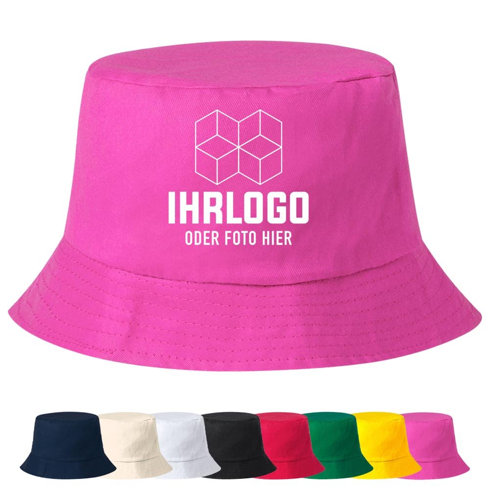 Fischerhut/ Anglerhut aus 100% Baumwolle - Drucksaal